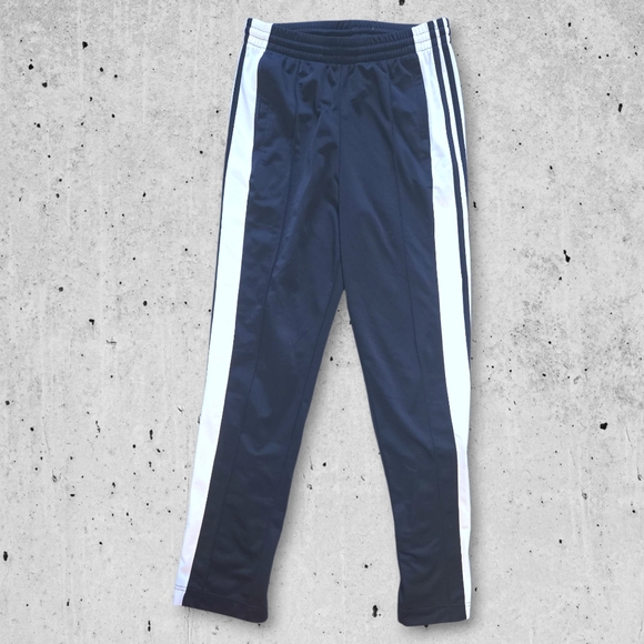 Adidas Adibreak Pants Black and White Sweatpants Extra Small XS Snap-button - Picture 2 of 7